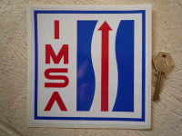 IMSA International Motor Sports Association Sticker. 6