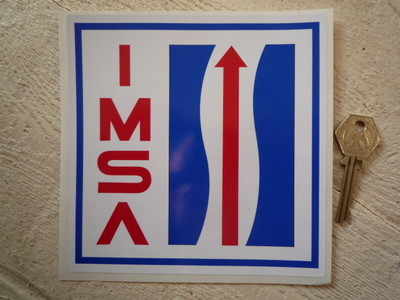 IMSA International Motor Sports Association Sticker. 6".