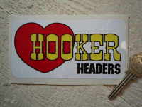 Hooker Headers Oblong Sticker. 5