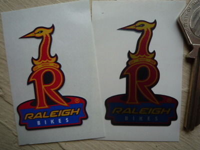 Raleigh Later Style Headstock Sticker. 2".