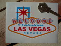Las Vegas Nevada 'Welcome To Fabulous' Sticker. 5".