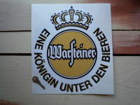 Warsteiner Crest Sponsors Sticker. 12".