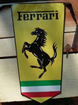 Ferrari Prancing Horse Banner Pennant