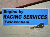 Engine by Racing Services Twickenham Sticker. 8".