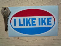 I Like Ike Presidential Campaign Sticker. 5".