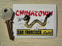 San Francisco Chinatown Sticker. 3