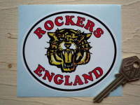 Rockers England Tiger Sticker. 4