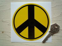 Ban The Bomb Peace Sticker. 4