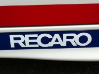 Recaro Seats Cut Vinyl Sticker. 10