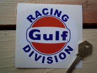 Gulf Racing Division Sticker. 4