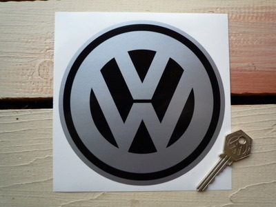 VW Volkswagen Circular Logo Sticker. 5.5