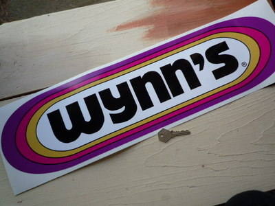 Wynn's Rainbow Sticker. 23.5".