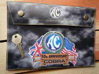 AC Cobra 50th Anniversary Document  Holder/Toolbag 10" or A4