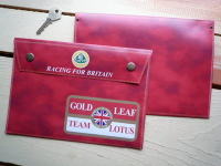Lotus Racing For Britain Document Holder/Toolbag 10