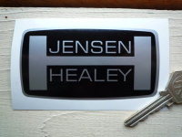 Jensen Healey Badge Style Sticker. 4