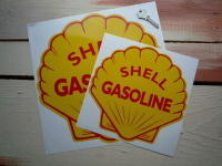Shell Gasoline Sticker. 8.5" or 12".