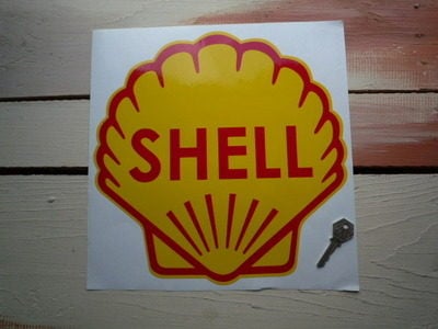 Shell Classic Logo Sticker. 9