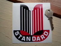 Standard Cars Shaped Sticker. 4".