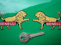 Benelli Coloured Lion Stickers. 3