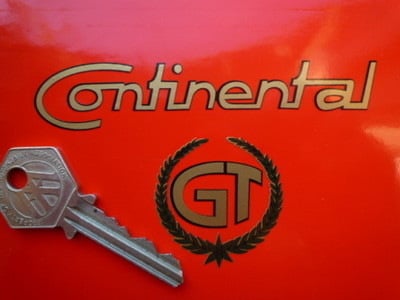 Royal Enfield Continental GT Cut Vinyl Sticker. 4".