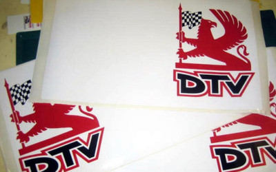 Vauxhall Dealer Team Griffin DTV Door Panel Stickers. 27