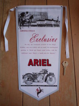 Ariel Absolutely Exclusive Banner Pennant.