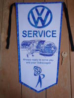 VW Volkswagen Service Banner Pennant