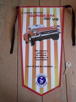 Sunbeam Tiger V8 Banner Pennant