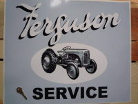 Ferguson Tractor Service Sticker. 22".
