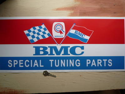 BMC Special Tuning Parts Service Sticker. 23.5