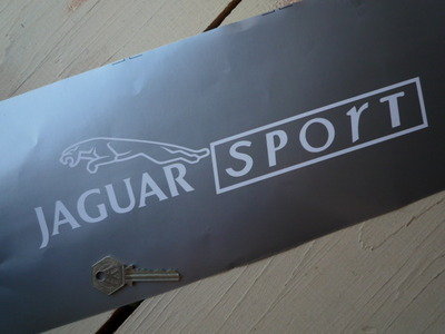 Jaguar Sport. Cut Vinyl Sticker. 24" or 34".