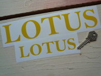 Lotus Serif Classic Style Cut Vinyl Sticker. 5.5" or 9.5".