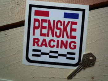 Penske Racing Sticker. 4".