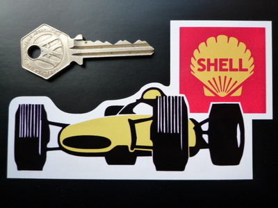 Shell GP Racer Sticker. 5