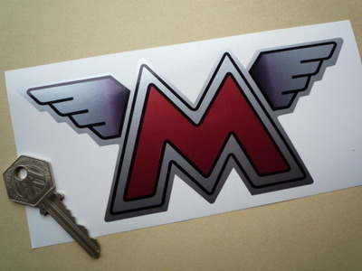 Matchless Winged M Sticker. 7