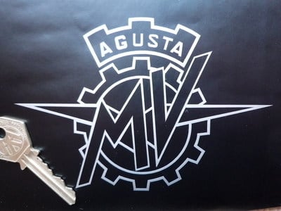 MV Agusta Cut Vinyl Sticker - 3.5", 5.5", or 11"