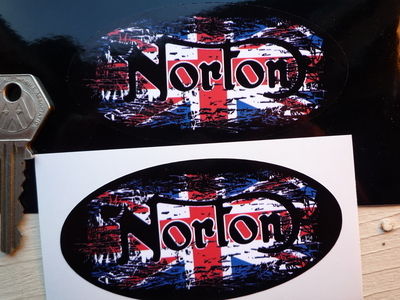 Norton Fade To Black Urban Style Sticker. 4