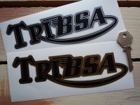 Tribsa Shaped Text Sticker. 7".