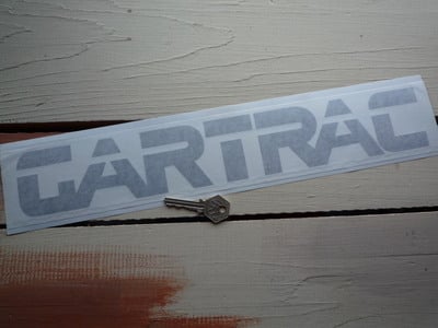 Gartrac Cut Vinyl Text Sticker. 16".