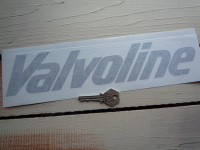 Valvoline Cut Vinyl Text Sticker. 12".