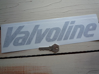 Valvoline Cut Vinyl Text Sticker. 12".