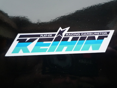 Keihin Racing Carburetor Sticker. 5.5".