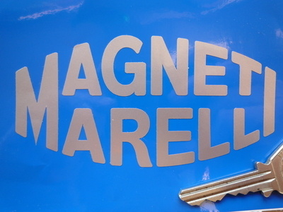 Magneti Marelli Cut Vinyl Stickers - 4", 6", 8", 9", or 10" Pair