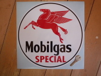 Mobil Mobilgas Special Circular Sticker. 6.5.