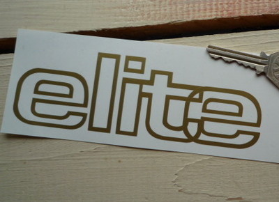 Lotus Elite Outline Style Cut Vinyl Sticker. 6