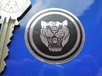 Jaguar 'Growler' Thick Foil Style Sticker. 40mm.