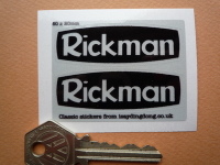 Rickman Reflective Stickers. 60mm Pair.