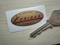 A Genuine Feridax Product Sticker. 2