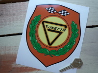 Ginetta Shield Sticker. 5" or 7".