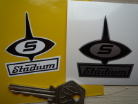 Stadium 60's Style Logo Sticker. 2".